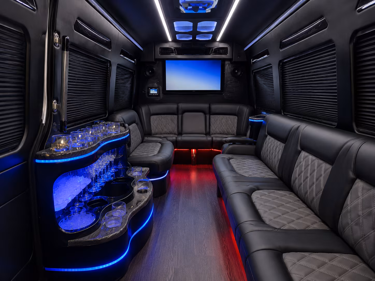 airport shuttle buses for destination wedding guests flying into srq and tpa