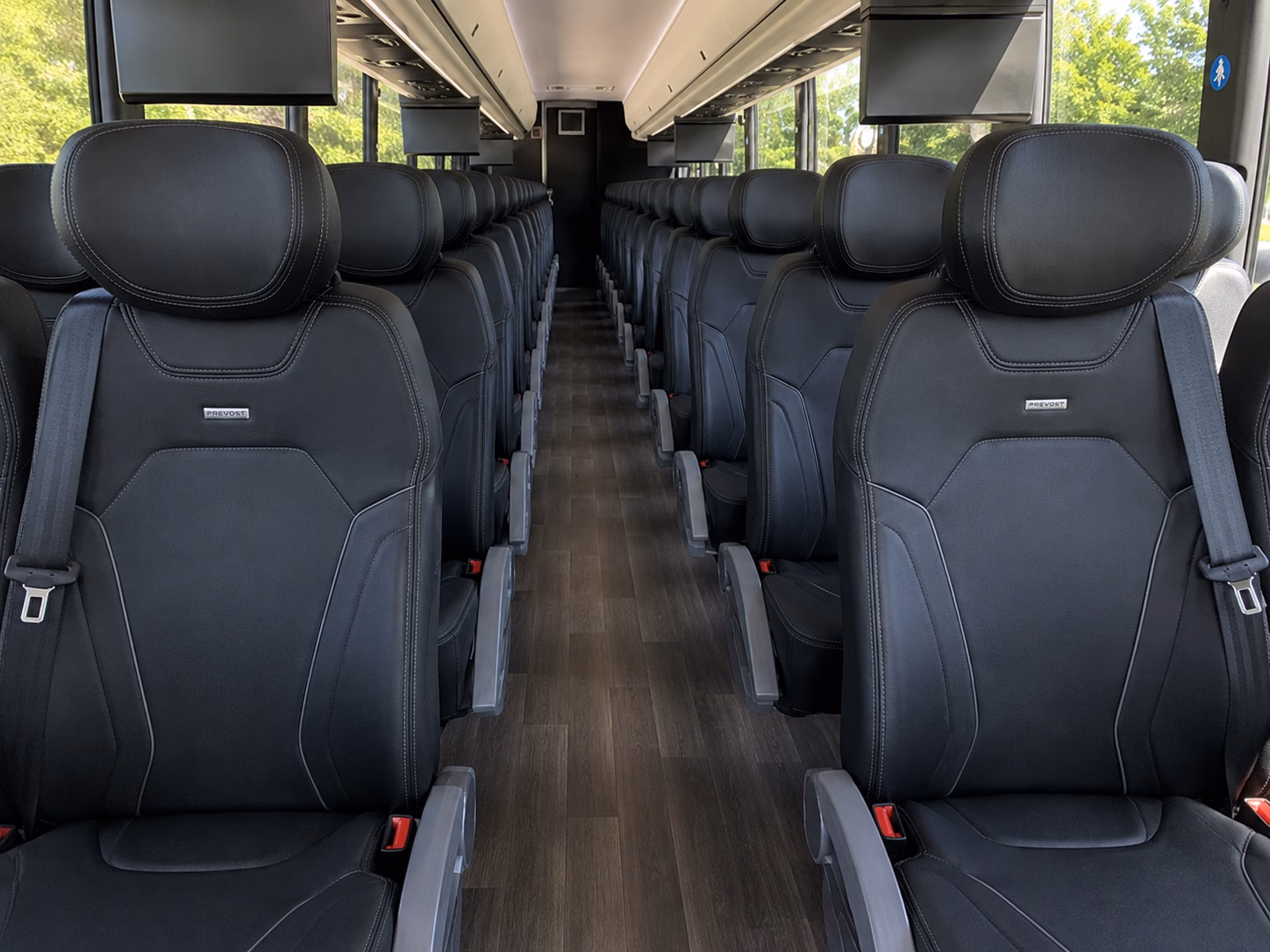 bradenton charter bus rental inside